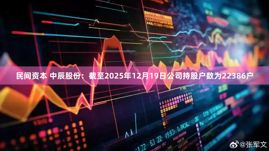 民间资本 中辰股份：截至2025年12月19日公司持股户数为22386户